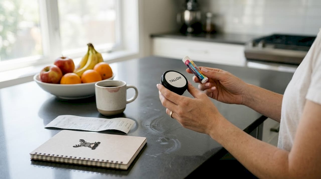 Tallow lip balm vs regular lip balm: what works best - Moose's Tallow
