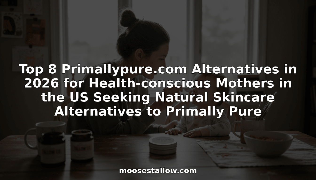 Top 8 Primallypure.com Alternatives in 2026 for Health-conscious Mothers in the US Seeking Natural Skincare Alternatives to Primally Pure - Moose's Tallow