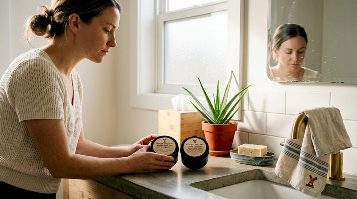 Types of natural moisturizers: best picks for sensitive skin - Moose's Tallow