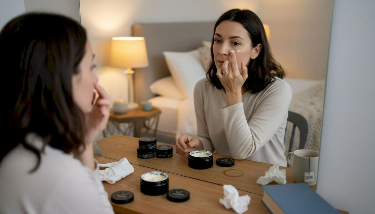 Why overnight eye treatments deliver superior repair results - Moose's Tallow