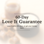 60-Day Love It Guarantee on Moose's Tallow Salted Caramel Whipped Tallow Body Butter. Love it within 60 days, or get your money back.