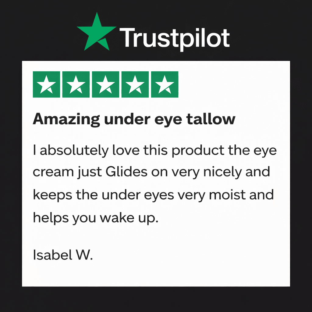 Eye Awake – Glides right  on amazing under eye tallow