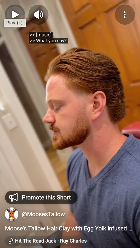 Styling with Hair Clay