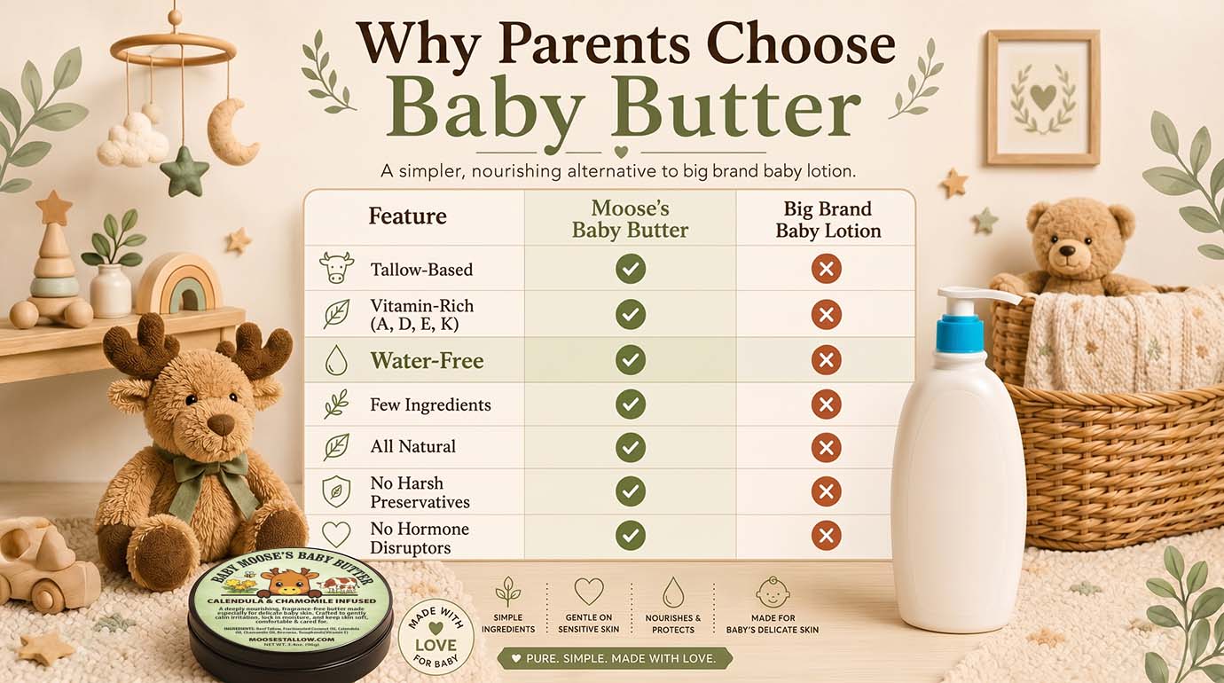 All Natural Baby Butter with Calendula and Chamomille