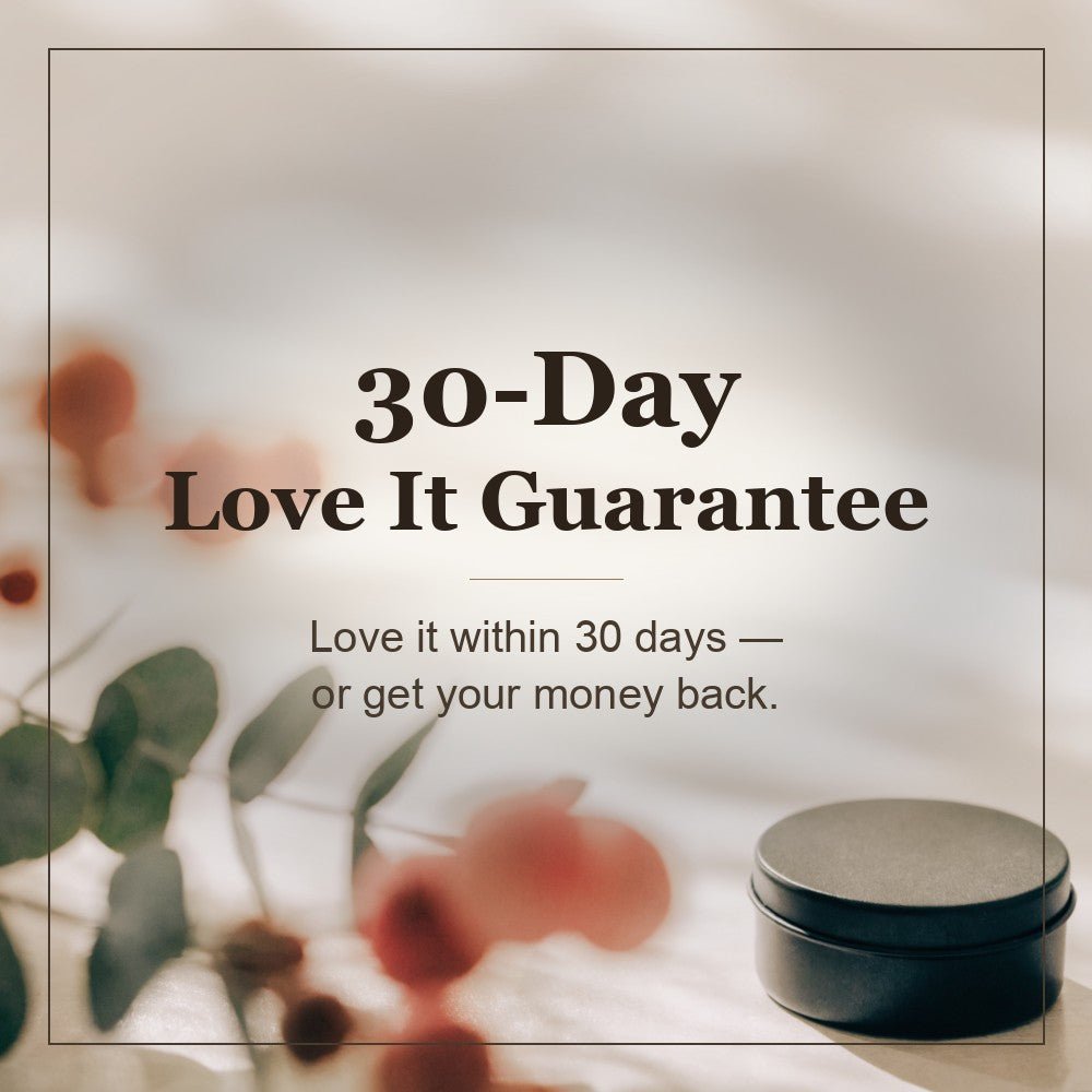 30-Day Love It Guarantee — love it within 30 days or get your money back, Moose's Tallow lip balm