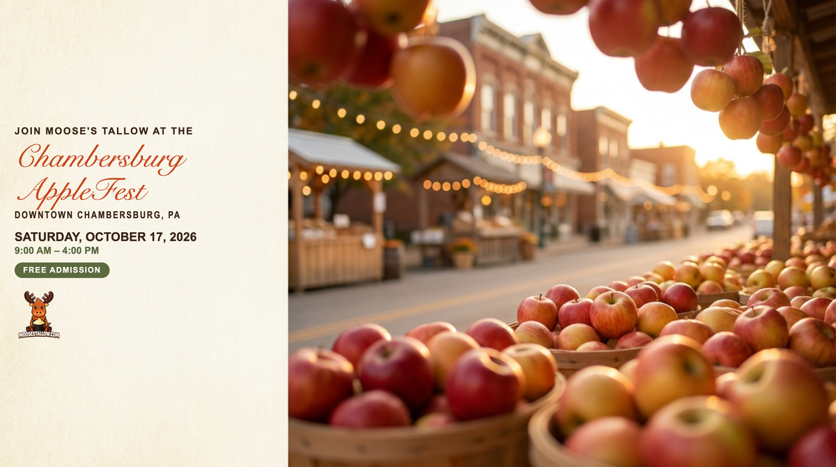 Chambersburg AppleFest 2026 — Moose's Tallow