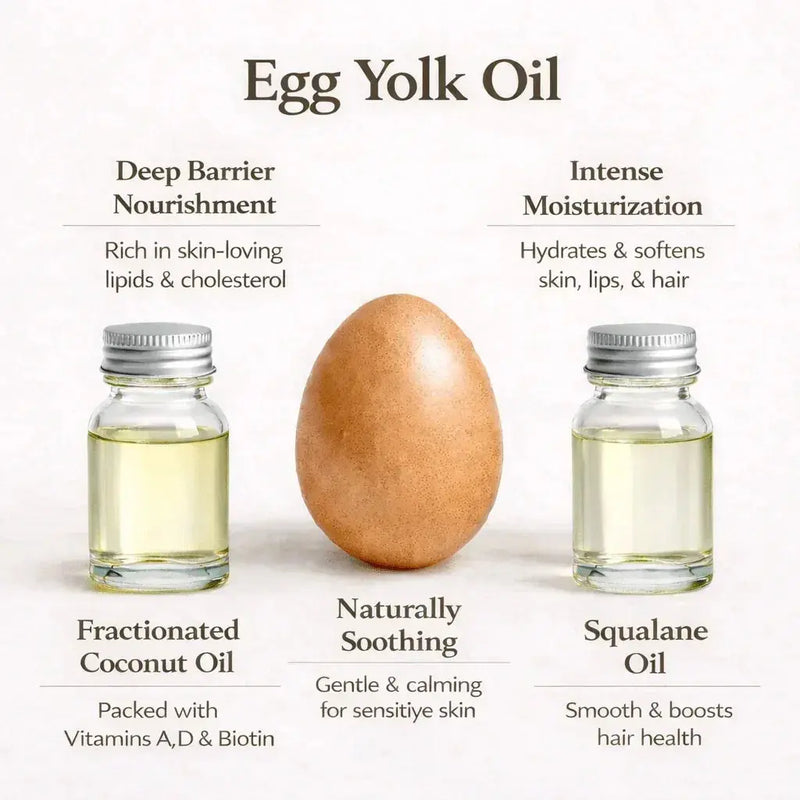 Egg Yolk Infused Oil In Amber Bottle - Moose's Tallow