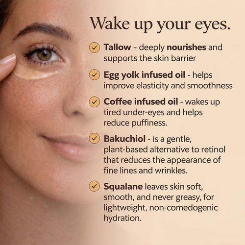 Eye Awake – A Natural Retinol Alternative - Moose's Tallow grass fed tallow