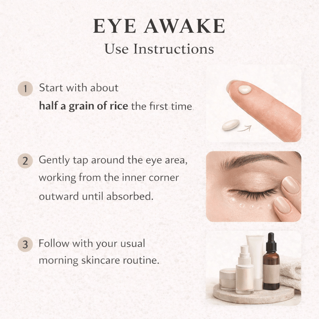 Eye Awake – A Natural Retinol Alternative for Dark Circles & Fine Lines - Moose's Tallow grass fed tallow