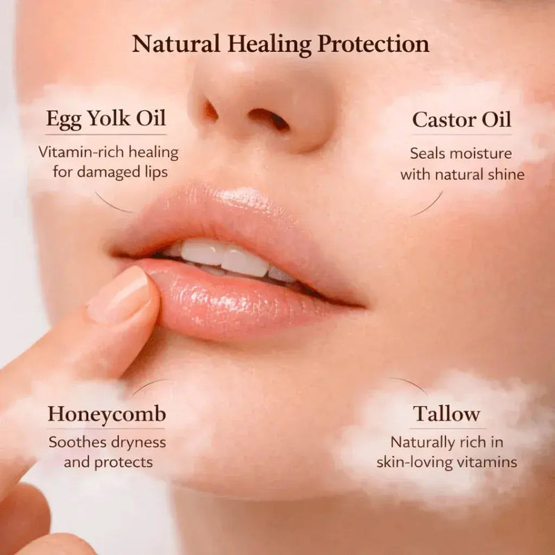 Healing Lip Balms with Egg Yolk Infused Oil - Moose's Tallow
