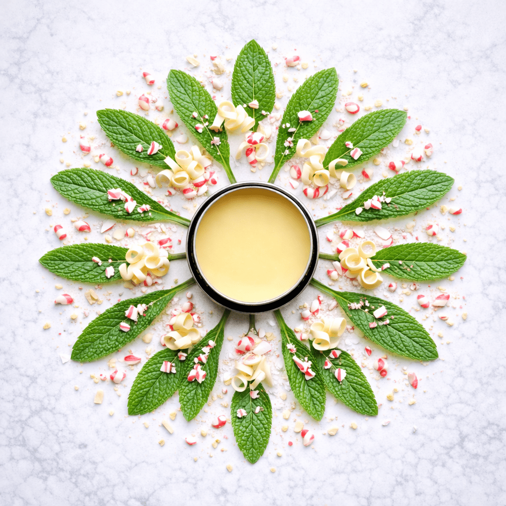 Healing Lip Balms White Chocolate Mint - Moose's Tallow grass fed tallow