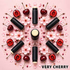 Very Cherry beef tallow lip balm in a recycled paper tube - Moose's Tallow