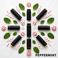 Peppermint beef tallow lip balm in a recycled paper tube - Moose's Tallow