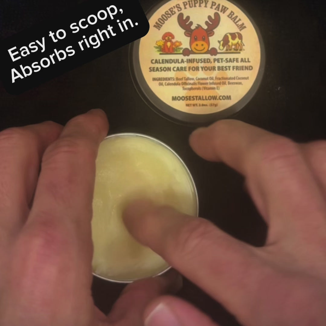 Bálsamo nutritivo para patas de cachorro