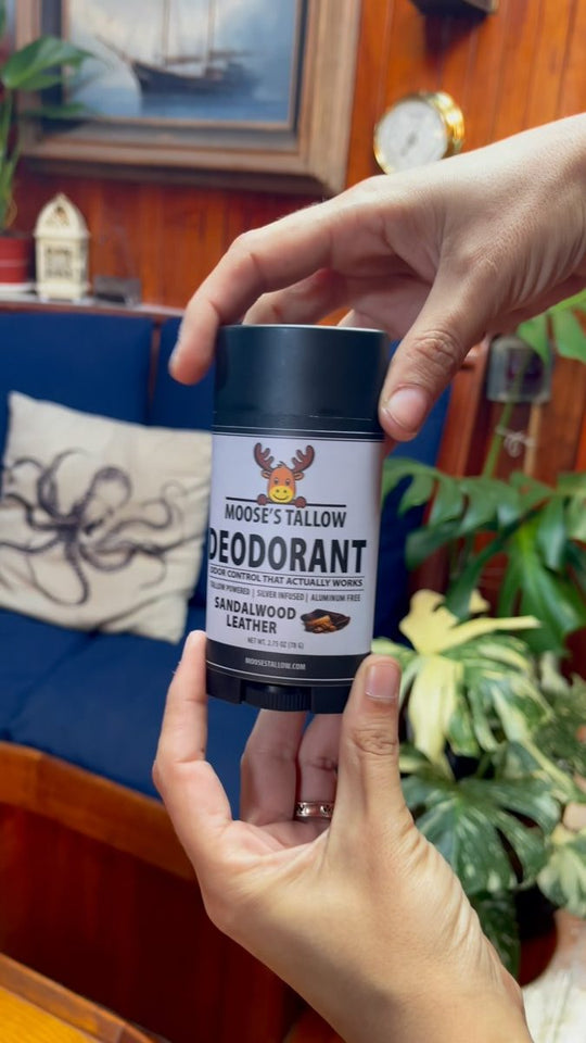 Sandalwood Leather Deodorant