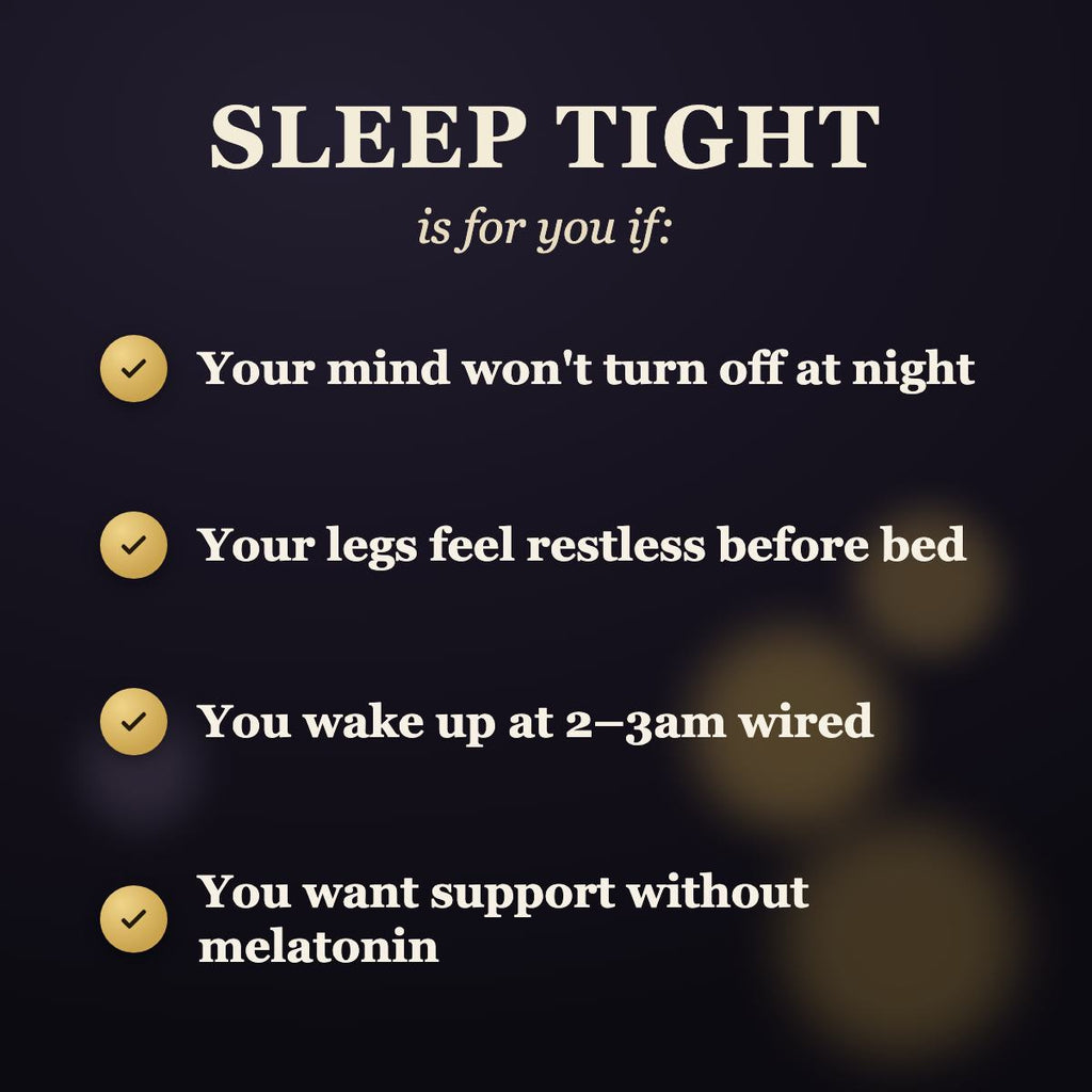 Sleep Tight is for you if - qualifier slide