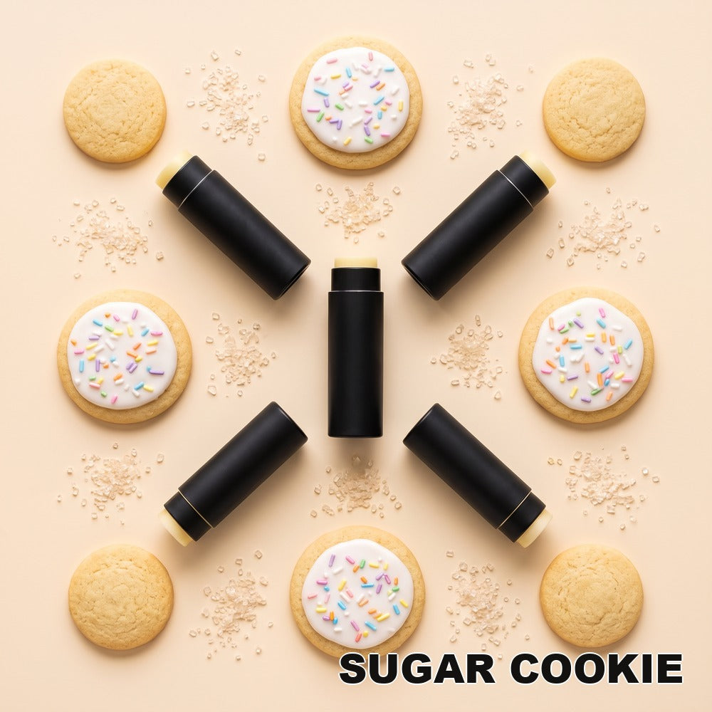 Sugar Cookie beef tallow lip balm in a recycled paper tube - Moose's Tallow