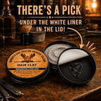 Tallow Hair Clay infused with Egg Yolk Oil - Moose's Tallow grass fed tallow