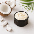 Coconut whipped tallow body butter