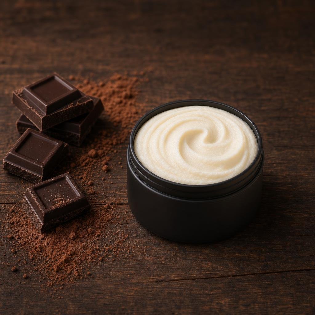 Dark Cocoa whipped tallow body butter